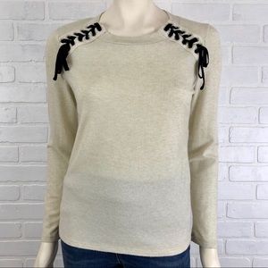 INC International Concepts heather top sweater